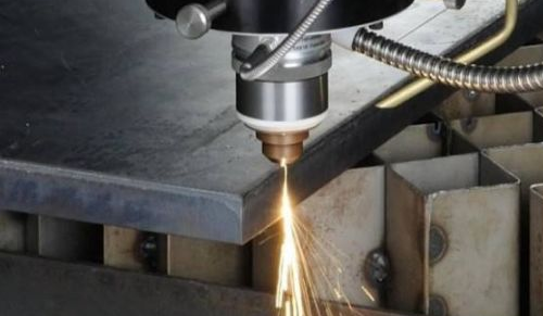 激光切割5CM厚不鏽鋼（gāng）