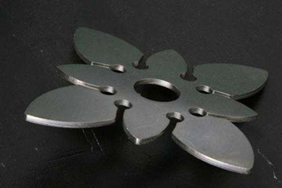 不鏽鋼激（jī）光切割機樣品展示