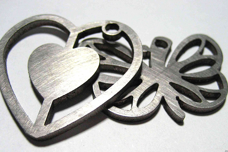 激光切割機樣品展示（shì）