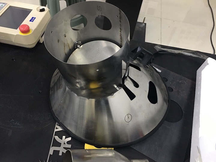 三維激光切割（gē）樣品